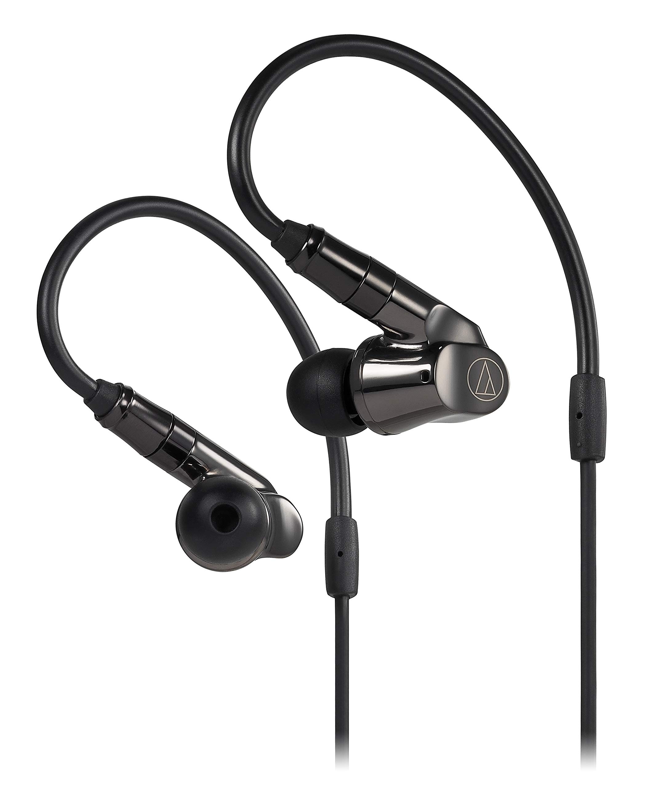 audio-technica ATH-IEX1 Hi-Res in-Ear Headphones, Black...