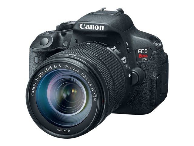 Canon EOS विद्रोही T5i 18-135 मिमी एसटीएम डिजिटल एसएलआर कैमरा किट (काला)