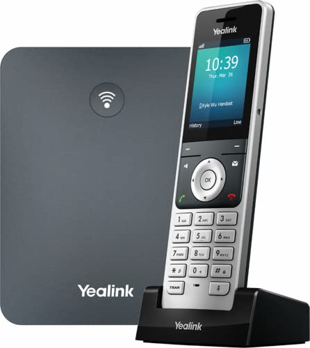 Yealink W76P - W70 बेस के साथ IP DECT फोन बंडल W56H...