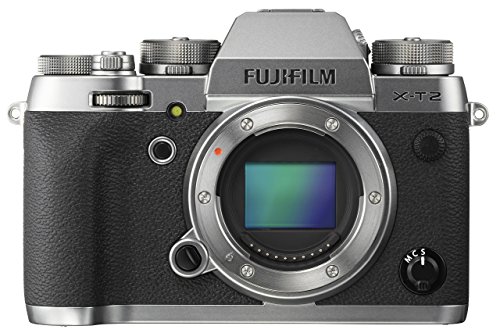 Fujifilm फुजीफिल्म एक्स-टी 2 मिररलेस डिजिटल कैमरा बॉडी - ग्रेफाइट सिल्वर