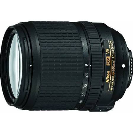  Nikon AFR-S DX NIKKOR 18-140mm f / 3.5-5.6G ED वाइब्रेशन रिडक्शन ज़ूम लेंस DSLR कैमरा के लिए ऑटो फोकस के साथ...