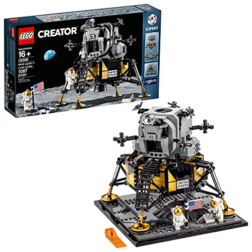 LEGO क्रिएटर एक्सपर्ट नासा अपोलो 11 लूनर लैंडर 10266 बि...