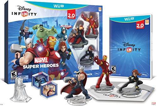 Disney INFINITY : मार्वल सुपर हीरोज (2.0 संस्करण) वीडियो गेम स्टार्टर पैक - Wii U