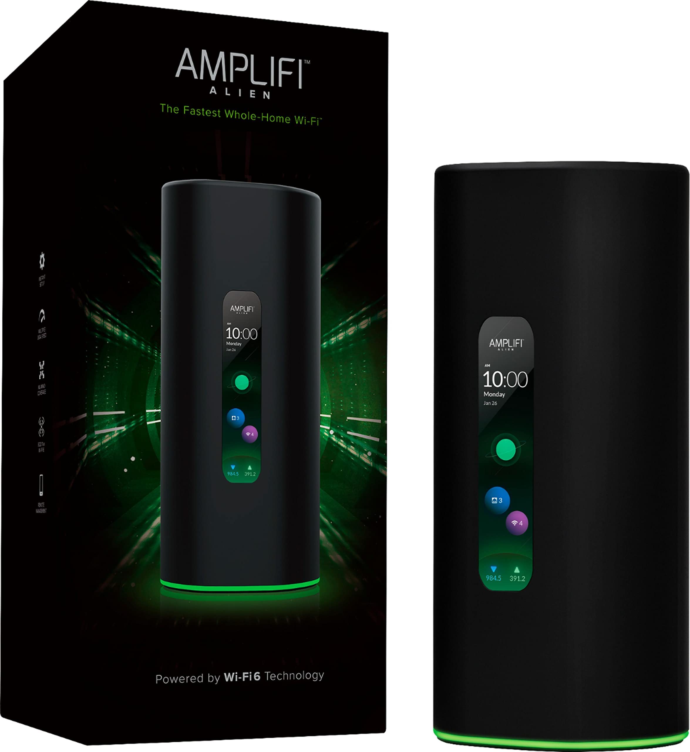 Ubiquiti Networks AmpliFi एलियन ट्राई-बैंड वाईफाई 6 स्क...