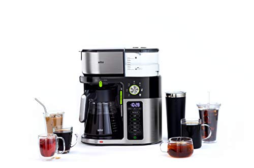 Braun 7 Programmable Brew Sizes / 3 Strengths + Iced Co...