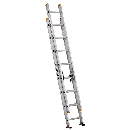 Louisville Ladder एल्यूमिनियम एक्सटेंशन सीढ़ी 250-पाउंड...