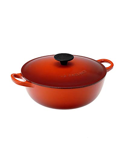 Le Creuset एनामेल्ड कास्ट आयरन शेफ़्स ओवन