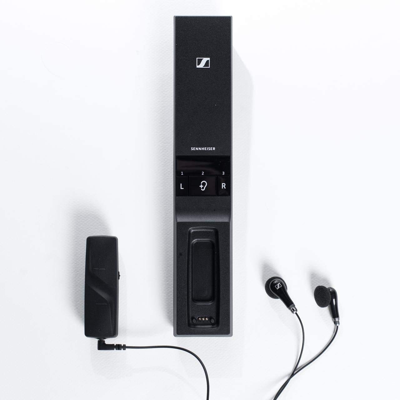 Sennheiser Consumer Audio टीवी सुनने के लिए फ्लेक्स 5000 डिजिटल वायरलेस हेडफ़ोन - काला
