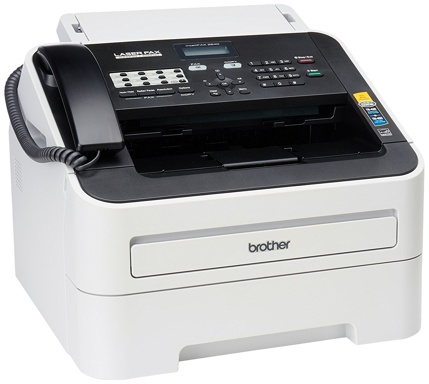 Brother Printer भाई FAX-2840 हाई स्पीड मोनो लेजर फैक्स मशीन