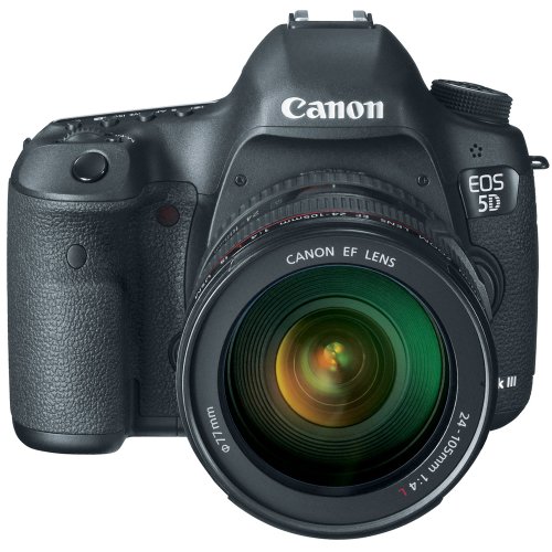 Canon EOS 5D मार्क III 22.3 MP फुल फ्रेम CMOS डिजिटल SLR कैमरा EF 24-105mm f / 4 L के साथ USM लेंस