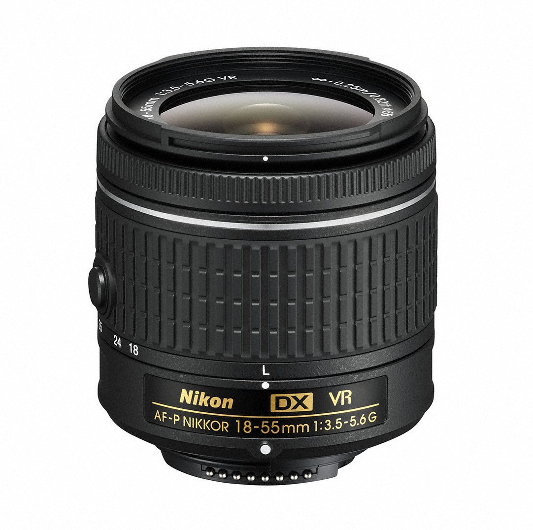 Nikon DSLR कैमरों के लिए AF-P DX NIKKOR 18-55mm f / 3.5-5.6G VR लेंस