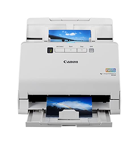  Canon imageFORMULA RS40 फोटो और दस्तावेज़ स्कैनर - विंडोज और मैक के लिए - स्कैन तस्वीरें - वा...