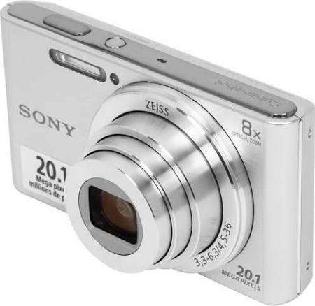 Sony 2.7 इंच एलसीडी (सिल्वर) के साथ DSCW830 20.1 MP डिजिटल कैमरा