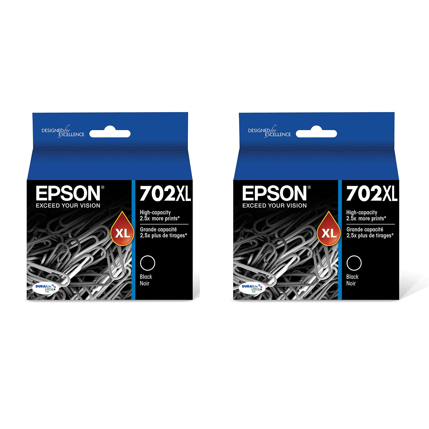 Epson T702XL120 DURABrite अल्ट्रा हाई कैपेसिटी कार्ट्रि...
