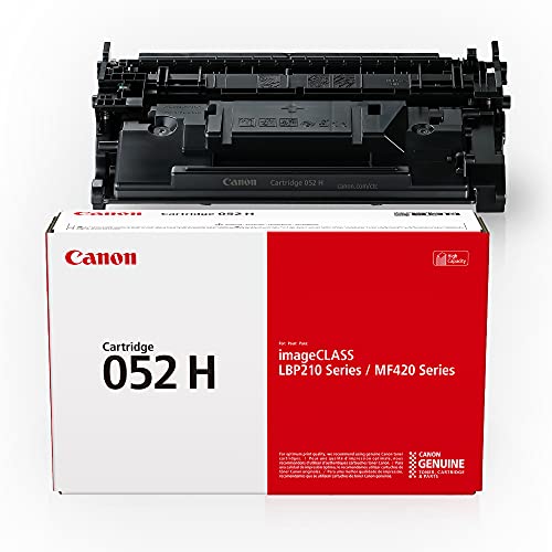 Canon Genuine Toner Cartridge 052 Black, High Capacity ...