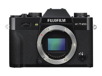 Fujifilm फुजीफिल्म एक्स-टी 20 मिररलेस डिजिटल कैमरा - ब्लैक (केवल बॉडी)