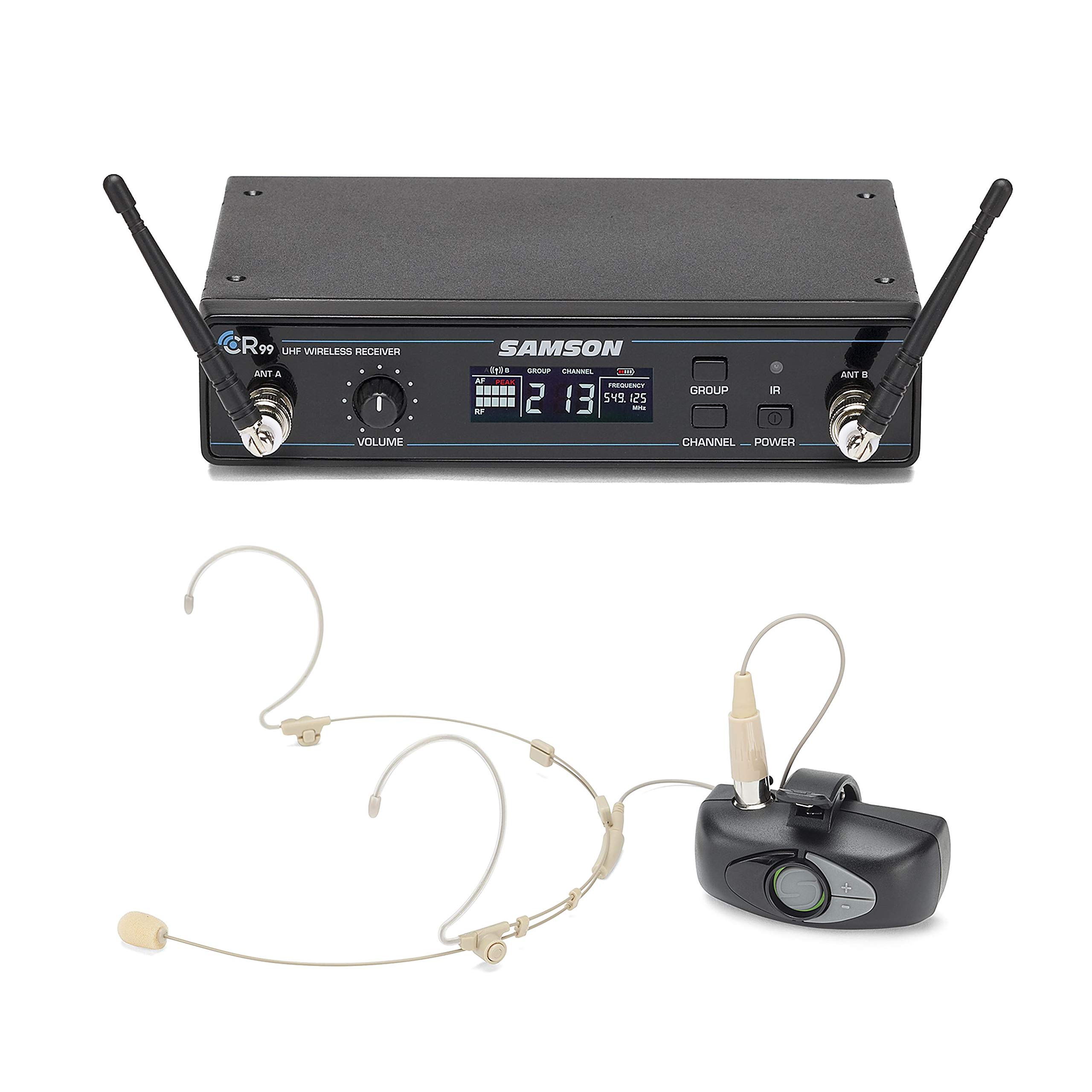 Samson AHX Headset Micro Transmitter UHF Wireless Syste...