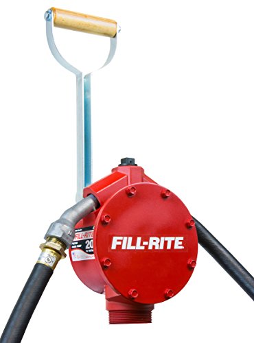 Fill-Rite H15 और नोजल टोंटी के साथ FR152 पिस्टन हैंड पंप
