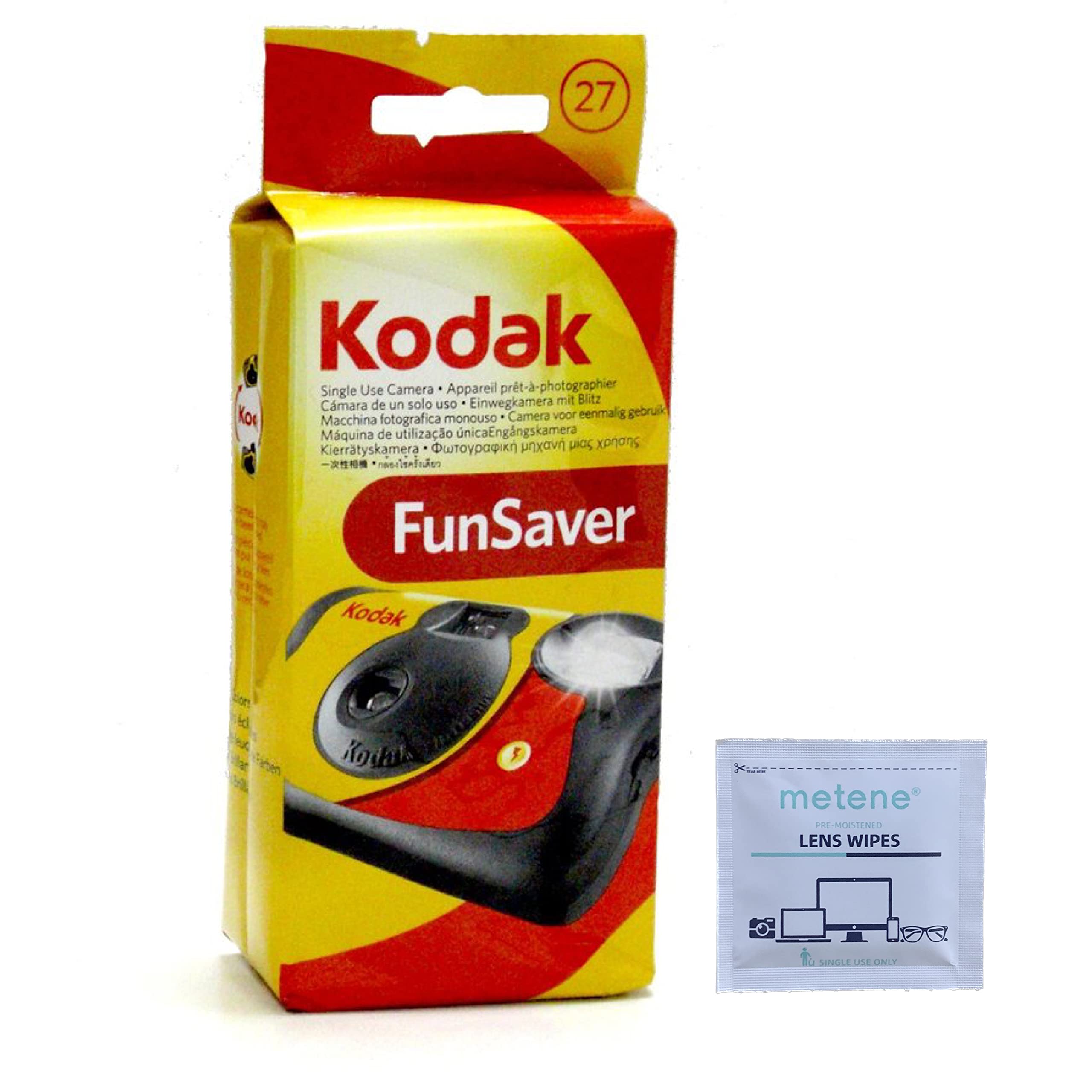 Kodak फन सेवर सिंगल यूज़ कैमरा (6-पैक) बंडल (6 आइटम)