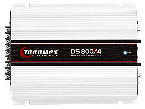 TARAMP'S टैरैम्प्स डीएस 800x4 4 चैनल 800 वॉट आरएमएस कार ऑडियो एम्पलीफायर 1 ओम