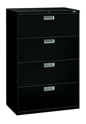 HON 4-Drawer Office Filing Cabinet - 600 Series Lateral...