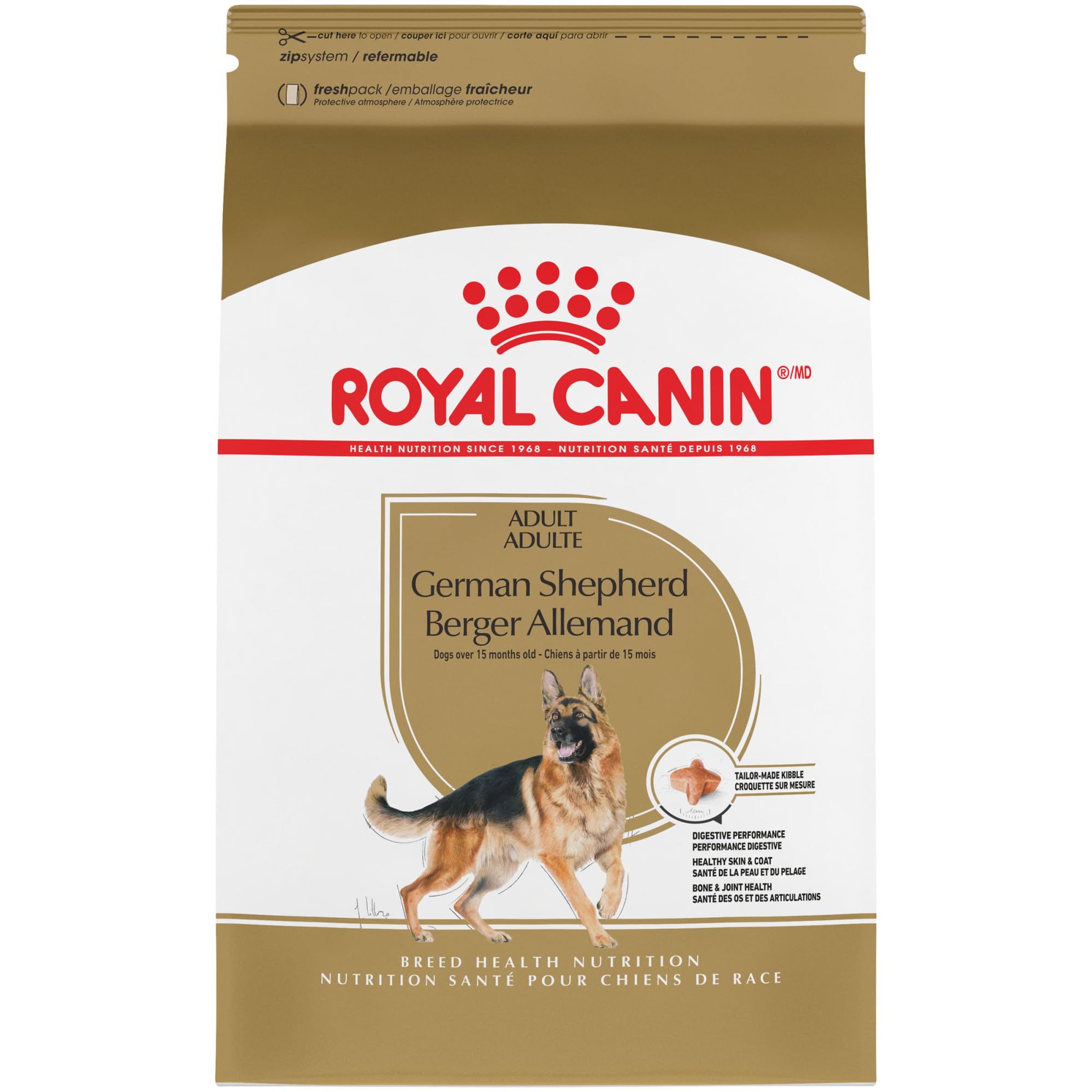 Royal Canin जर्मन शेफर्ड वयस्क सूखा कुत्ता खाना...