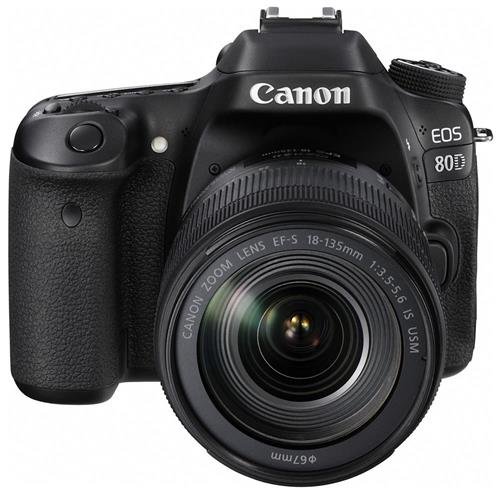 Canon EF-S 18-135 मिमी f / 3.5-5.6 छवि स्थिरीकरण USM लेंस (13) के साथ EOS 80D डिजिटल SLR किट