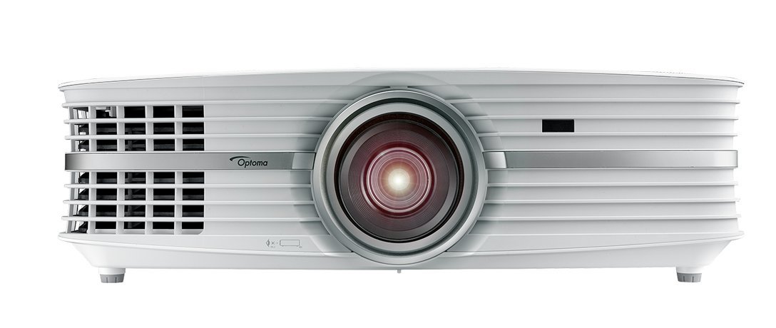 Optoma UHD60 True 4K UHD Projector, Bright 3000 Lumens, Entertainment and Movies, Rec.2020 with DCI-P3 for Wide Color Gamut, HDMI 2.0 and HDR10, WHITE