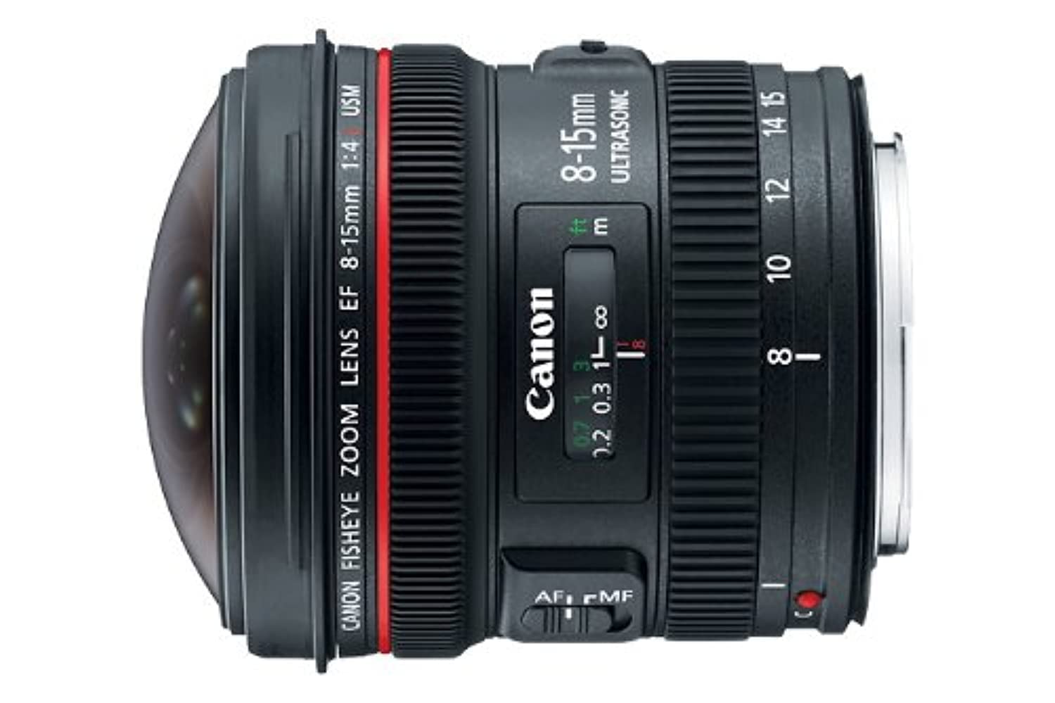 Canon EOS SLR कैमरों के लिए EF 8-15mm f/4L फिशआई...