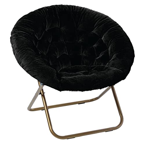 Milliard बेडरूम/एक्स-बड़े के लिए आरामदायक कुर्सी/फॉक्स फर तश्तरी कुर्सी