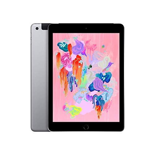 Apple iPad 9.7-इंच (छठी पीढ़ी) A1954 (GSM अनलॉक्ड + वेरिज़ोन) - 32GB / स्पेस ग्रे (नवीनीकृत)