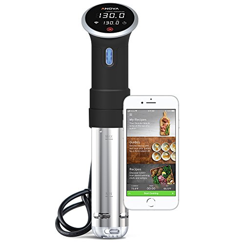 Anova Culinary Sous Vide परिशुद्धता कुकर | WiFi + ब्लूटूथ | 900W (बंद)