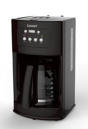 Cuisinart DCC-500 12-कप प्रोग्रामेबल ब्लैक कॉफ़ीमेकर (प्रमाणित पुनर्निर्मित)