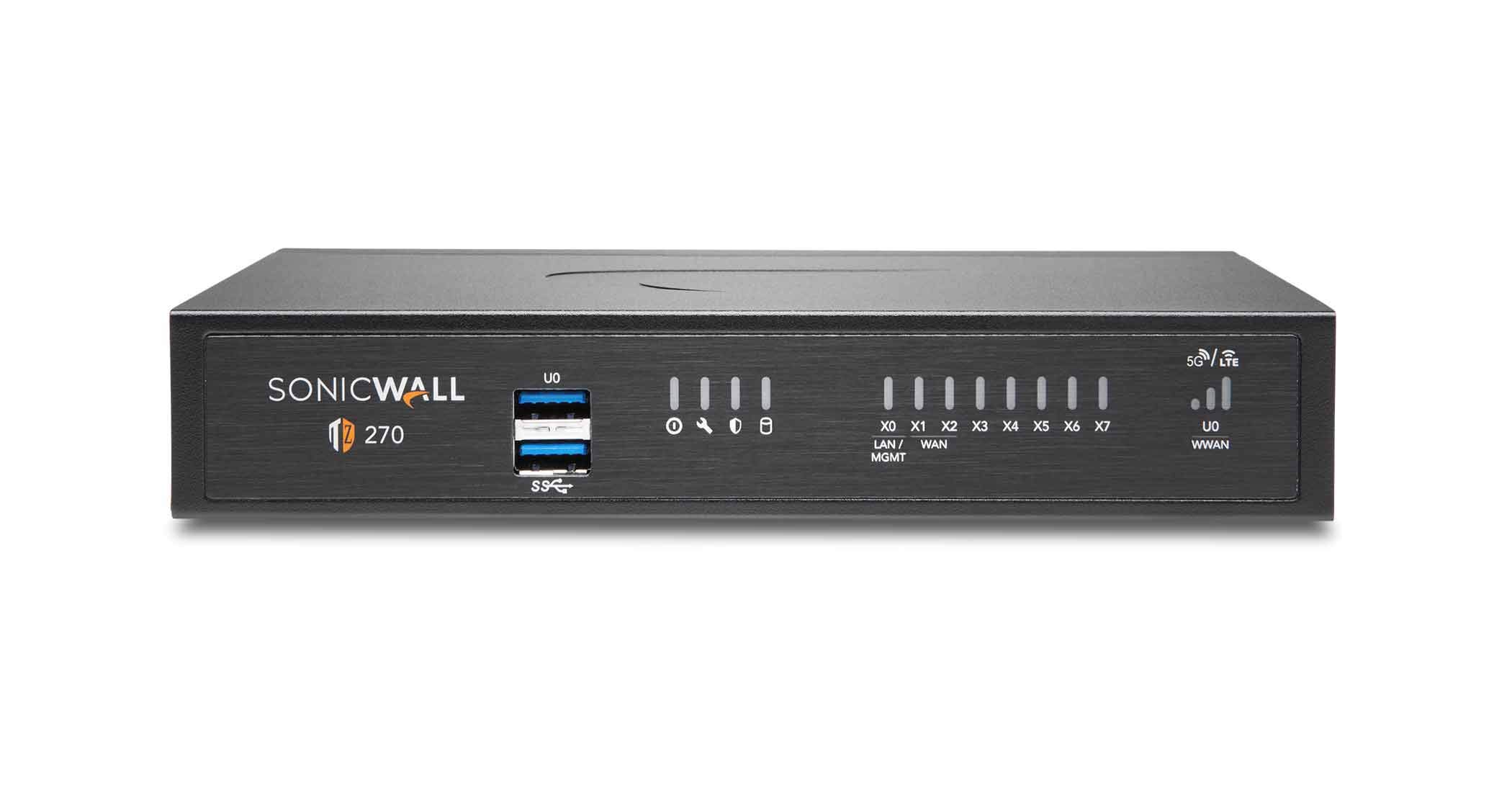 SonicWALL TZ270 नेटवर्क सुरक्षा उपकरण (02-SSC-2821)