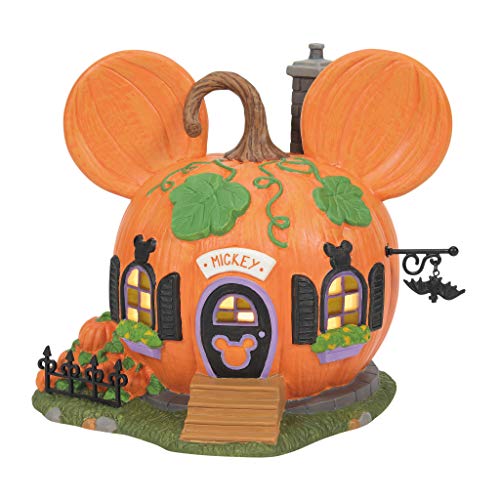 Department 56 Disney Village Halloween Mickey Mouse Pum...