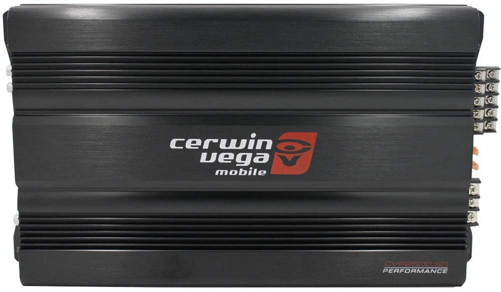Cerwin-Vega CERWIN वेगा CVP2500.5D CVP सीरीज 5-चैनल क्लास-डी एम्पलीफायर (1100W Rms)