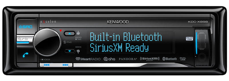  Kenwood Excelon निर्मित में ब्लूटूथ के साथ केनवुड केडीसी-एक्स898 एक्सेलॉन-डैश सीडी रिस...