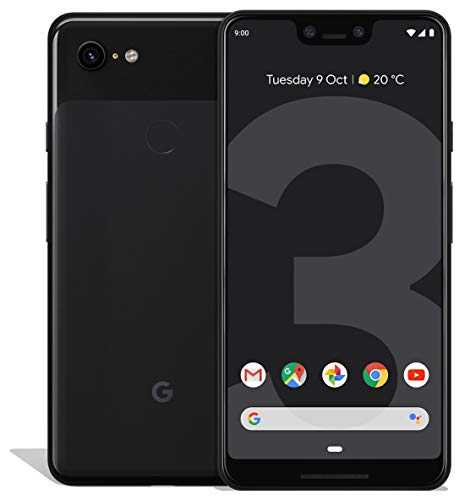  Google Pixel 3 XL 64GB अनलॉक्ड GSM और CDMA 4G LTE एंड्रॉइड फोन w/ 12.2MP रियर और डुअल 8MP फ्रंट कैमरा - बिल्क...