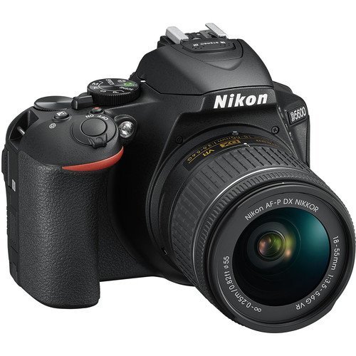 Nikon D5600 DX- प्रारूप डिजिटल SLR w / AF-P DX NIKKOR 18-55 मिमी f / 3.5-5.6G VR