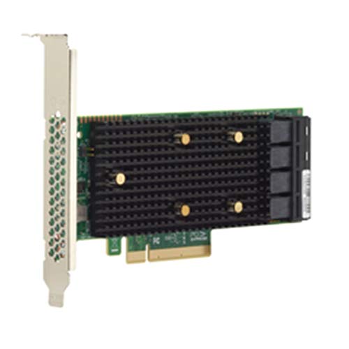 Broadcom HBA 9400-16i - स्टोरेज कंट्रोलर - 16 चैनल - SATA 6Gb/s / SAS 12Gb/s लो प्रोफाइल - 1.2 GBps - PCIe 3.1 x8 (05-50008-00)