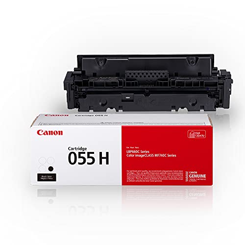 Canon Genuine Toner, Cartridge 055 Black, High Capacity...
