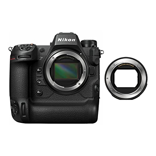 Nikon Z9 मिररलेस कैमरा FTZ II एडाप्टर किट के साथ...