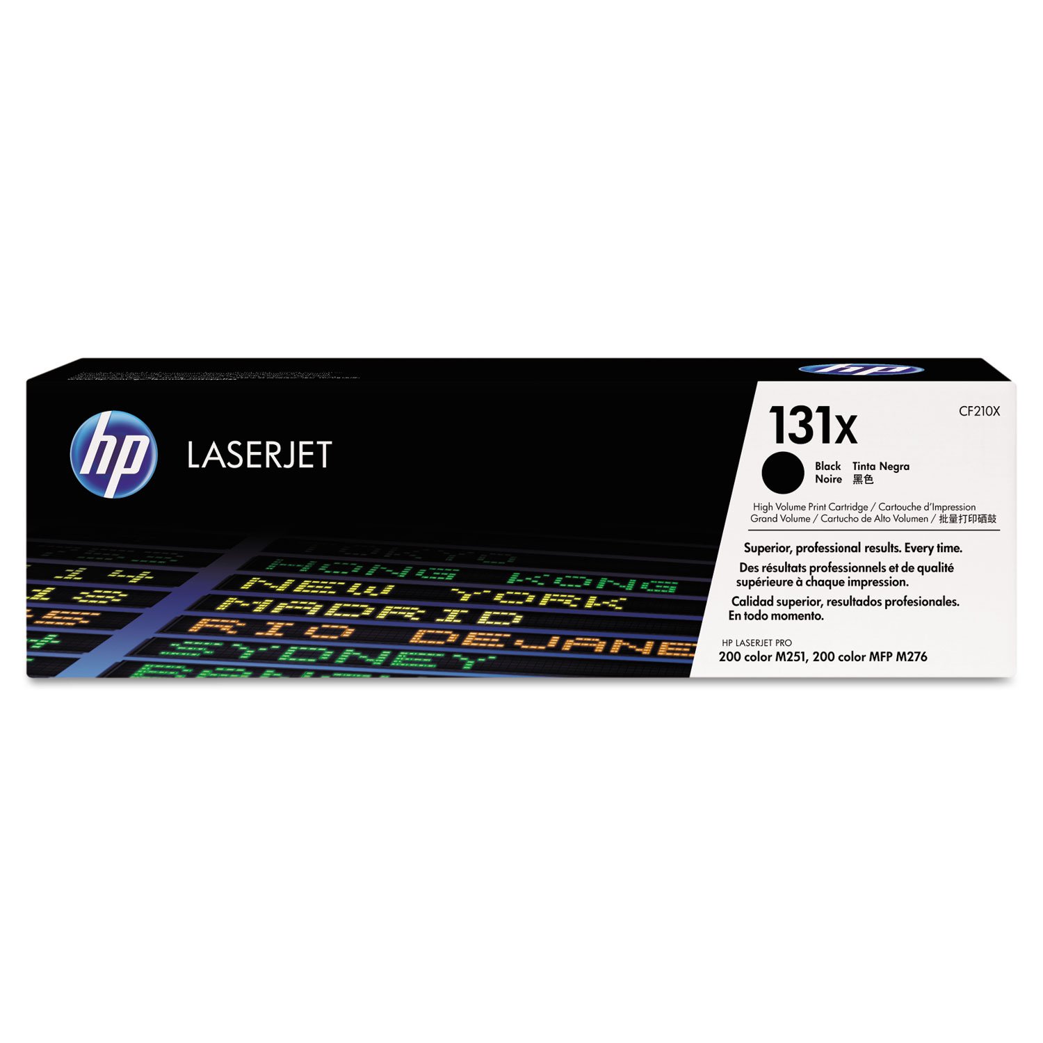 HP 131ए ब्लैक ओरिजिनल लेजरजेट टोनर कार्ट्रिज (सीएफ210ए)