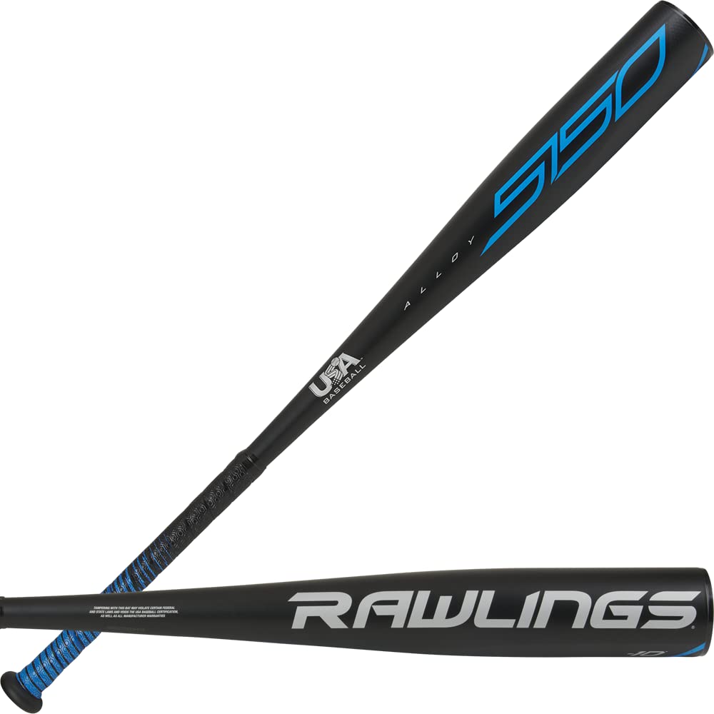 Rawlings | 5150 यूथ बेसबॉल बैट | यूएसए | -11/-10/-5 ड्रॉप | 1 पीसी। अल्युमीनियम | 2 5/8 बैरल