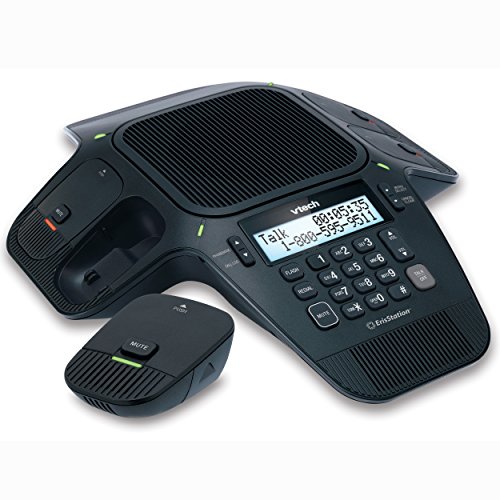 Vtech VCS704 ErisStation DECT 6.0 Conference Phone with...