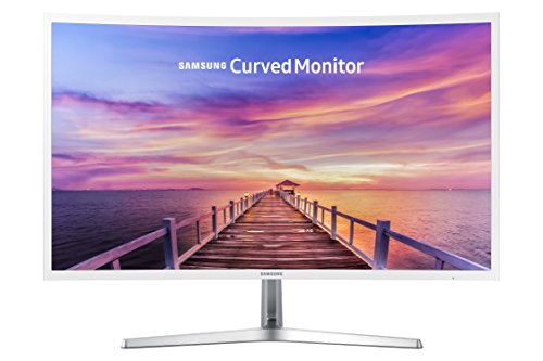  Samsung नई 32 पूर्ण HD घुमावदार स्क्रीन एलईडी TFT एलसीडी मॉनिटर चमकदार सफेद MagicBright FreeSync...