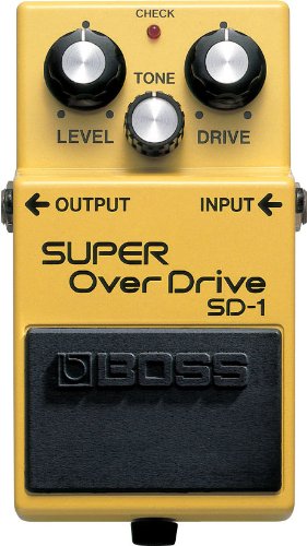 Boss सुपर ओवरड्राइव गिटार पेडल...