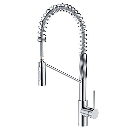 Kraus KPF-2631CH Oletto single Handle Pull Down Commercial Kitchen Faucet