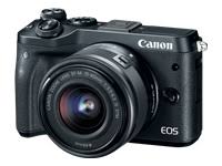  Canon मिररलेस सिंगल-लेंस कैमरा EOS M6 लेंस किट (काला) EF-M15-45mm F3.5-6.3 IS STM - (जापान इम्पोर्ट-नो...