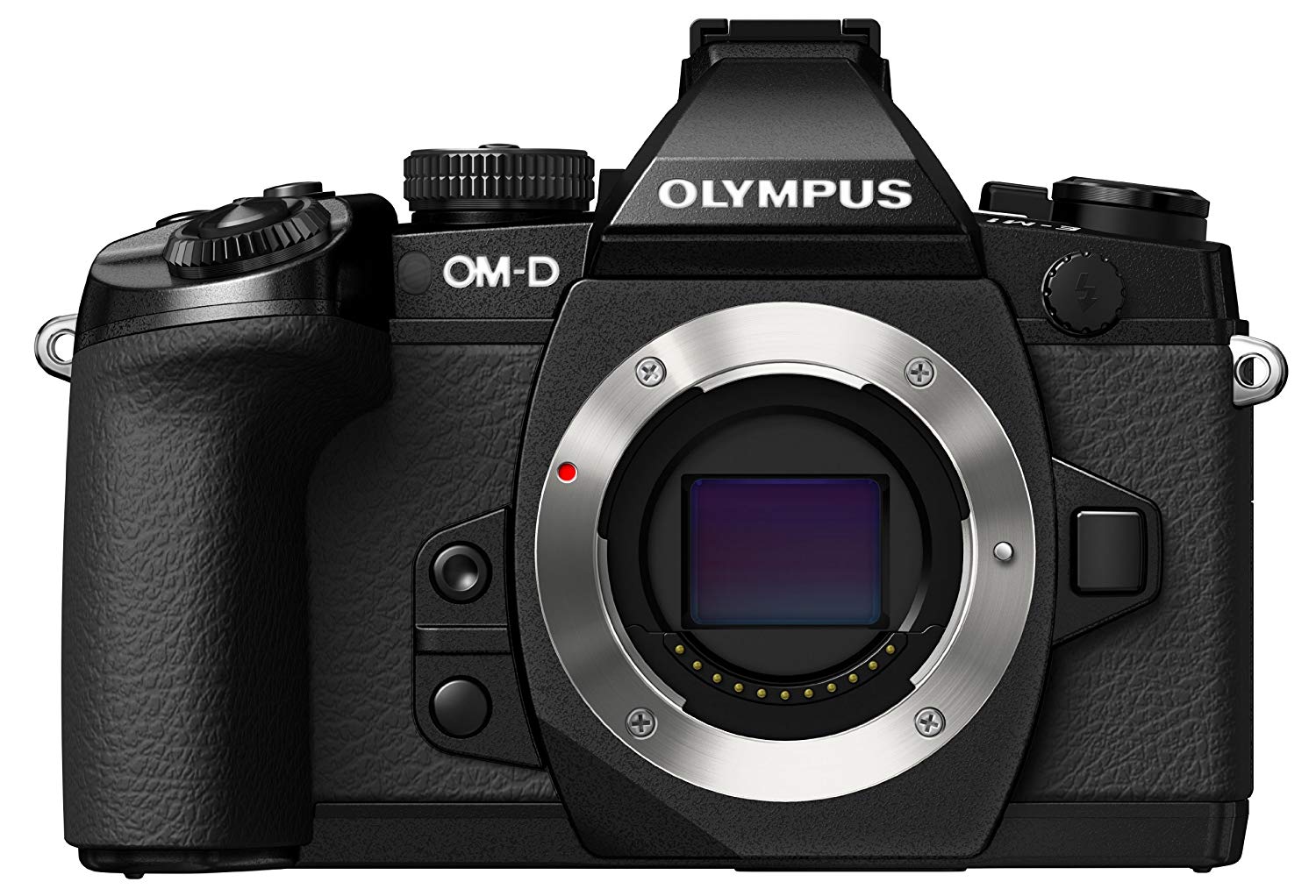 Olympus 16MP और 3-इंच एलसीडी (बॉडी ओनली) (ब्लैक) के साथ OM-D E-M1 मिररलेस डिजिटल कैमरा (काला)